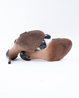 Sergio Rossi Seashells Gladiator Cut Out Heels - EU 37.5
