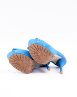 Gianmarco Lorenzi Suede Heels - EU 38