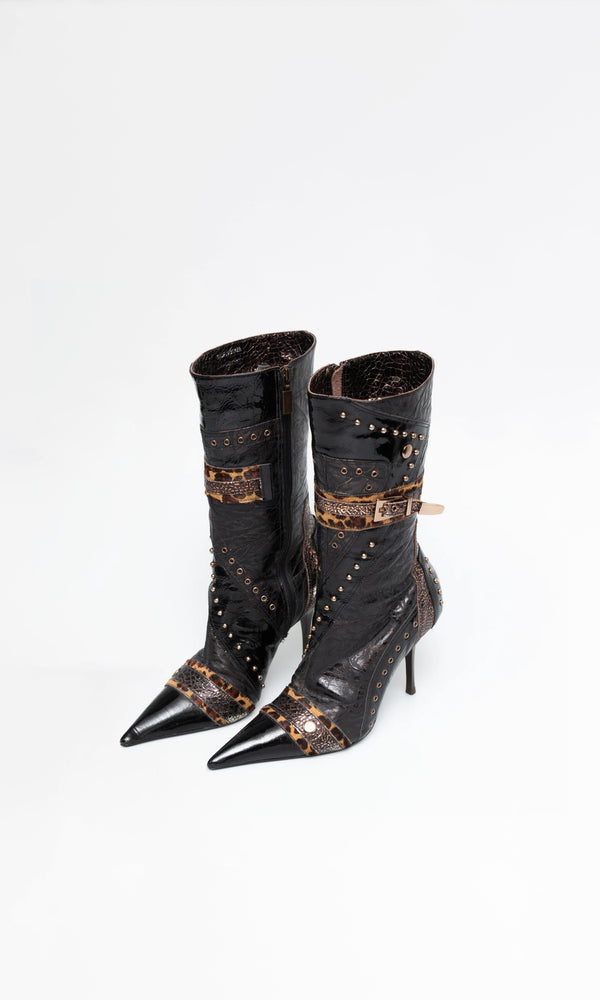 Vintage Leather Boots