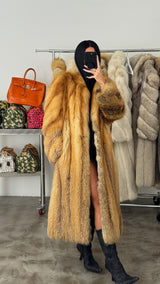 Vintage Fox Fur Coat