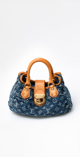 Louis Vuitton Monogram Denim Pleaty