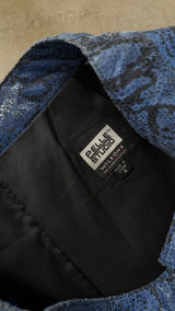 Python Leather Trousers