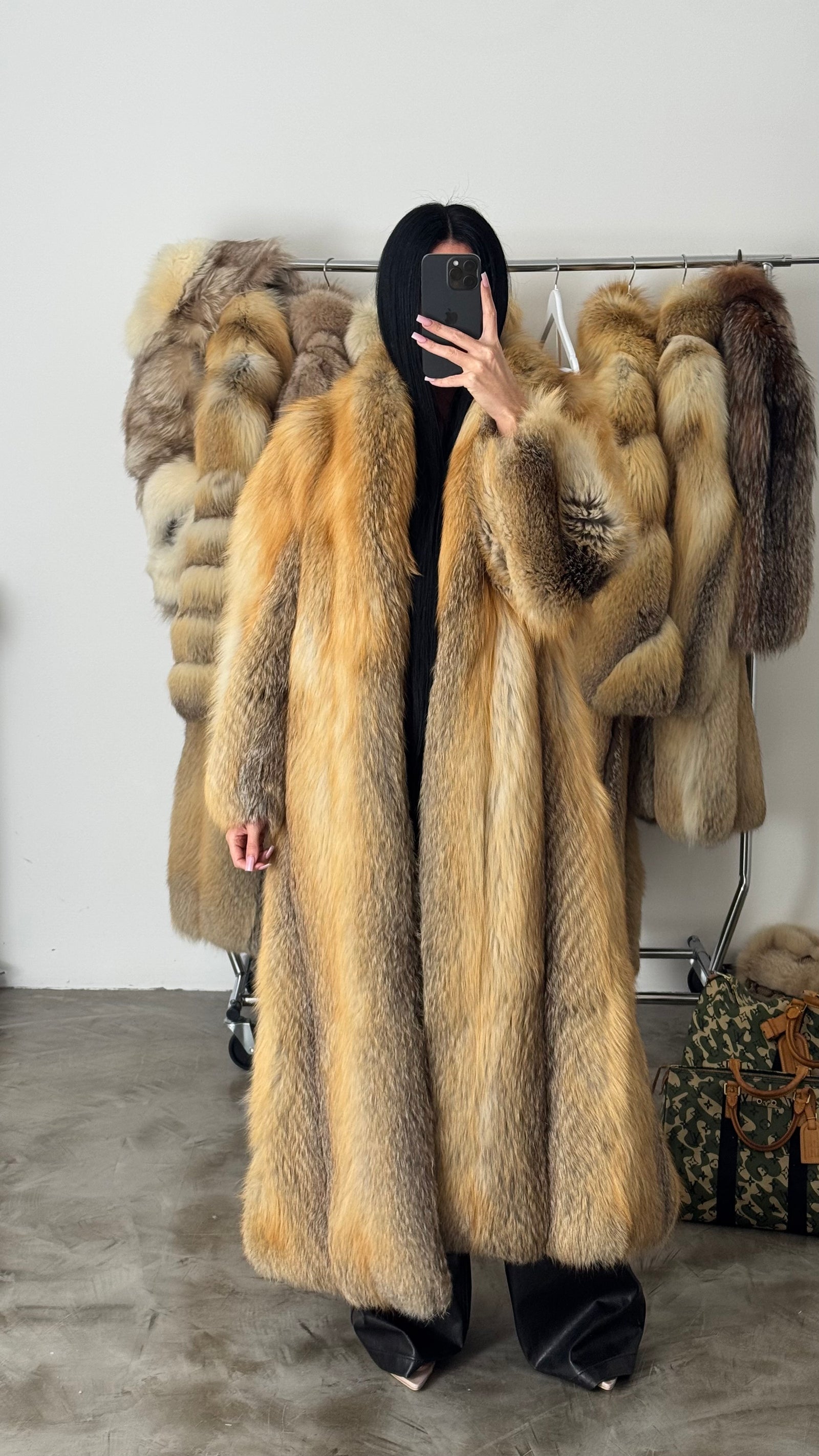 Vintage Fox Fur Coat – Jean Vintage