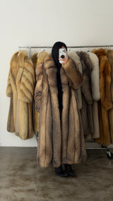 Vintage Fox Fur Coat