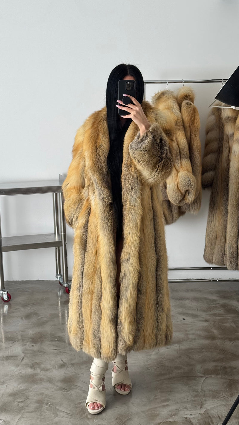 Vintage Fox Fur Coat