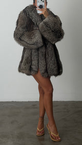 Vintage Fox Fur Coat