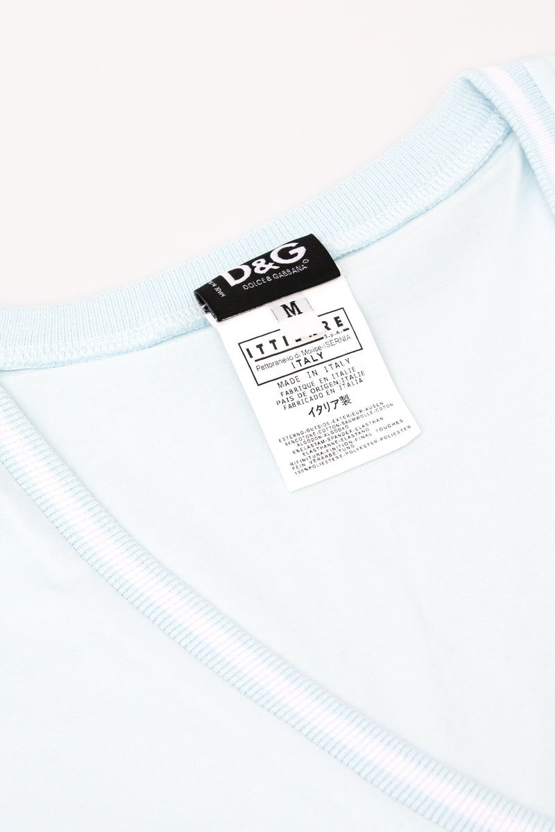 Dolce & Gabbana V Neck Top