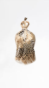 Roberto Cavalli Halter Neck Top & Skirt Set