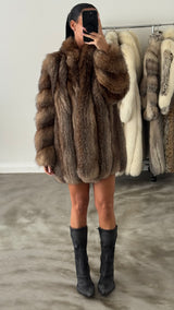 Vintage Fox Fur Coat