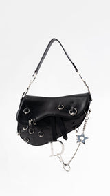 Dior Hardcore Piercing Saddle Bag