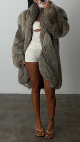 Vintage Fox Fur Coat
