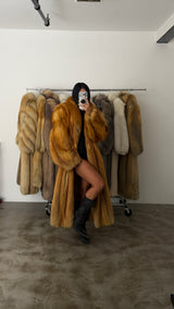 Vintage Fox Fur Coat