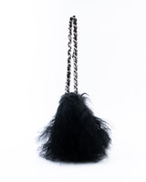 Chanel Lambskin & Mongolian Goat Fur Tibet Flap Bag