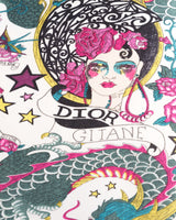 Dior Gitane Tattoo Print Swimsuit