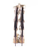 Jimmy Choo Keane Rope Gladiator Heels - EU 38