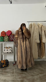 Vintage Fox Fur Coat