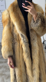 Vintage Fox Fur Coat