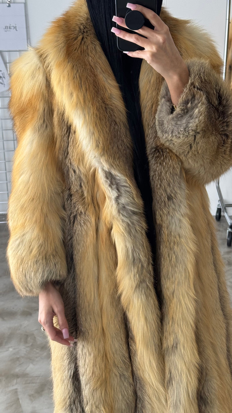 Vintage Fox Fur Coat