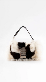 Fendi Calico Fur Shoulder Bag