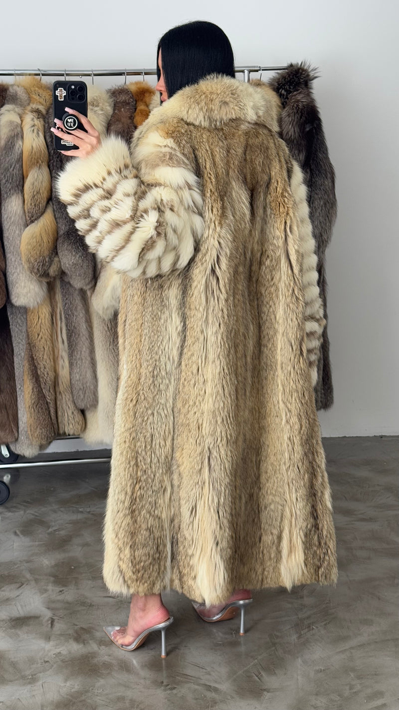 Vintage Fox Fur Coat