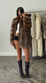 Vintage Fox Fur Coat