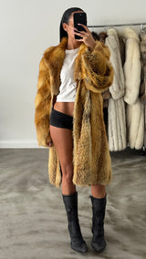 Vintage Fox Fur Coat