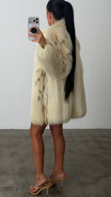Vintage Fox Fur Coat