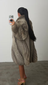 Vintage Fox Fur Coat