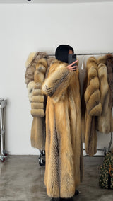 Vintage Fox Fur Coat
