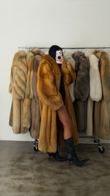 Vintage Fox Fur Coat