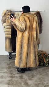 Vintage Fox Fur Coat