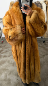 Vintage Fox Fur Coat