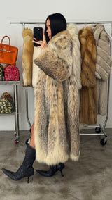 Vintage Lynx Fur Coat
