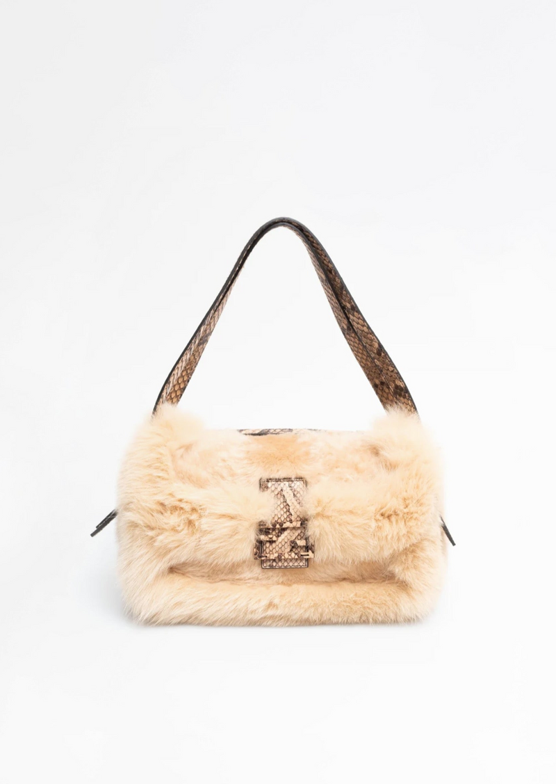 Fendi Multi Fur Baguette