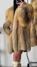 Vintage Fox Fur Coat