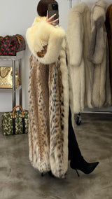 Vintage Lynx Fur Coat