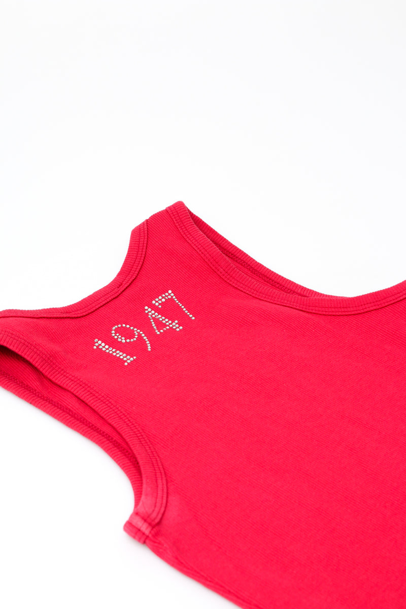 Dior J'adore Dior Rhinestone Tank Top