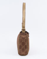 Gucci Monogram D-Ring Pochette