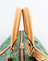 Louis Vuitton X Yayoi Kusama Pumpkin Dots Monogram Keepall 55