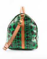 Louis Vuitton X Yayoi Kusama Pumpkin Dots Monogram Keepall 55