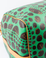 Louis Vuitton X Yayoi Kusama Pumpkin Dots Monogram Keepall 55