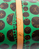 Louis Vuitton X Yayoi Kusama Pumpkin Dots Monogram Keepall 55