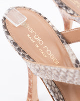 Sergio Rossi Snakeskin Heels - EU 39.5