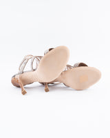 Sergio Rossi Snakeskin Heels - EU 39.5