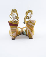 Emilio Pucci Lace Up Heels - EU 36.5