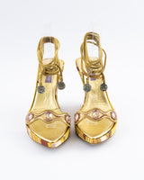 Emilio Pucci Lace Up Heels - EU 36.5