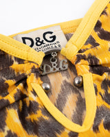 Dolce & Gabbana Leopard Print Tank Top