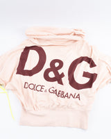 Dolce & Gabbana Logo Batwing Top/Dress
