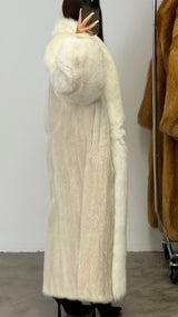 Vintage Fox & Mink Fur Coat