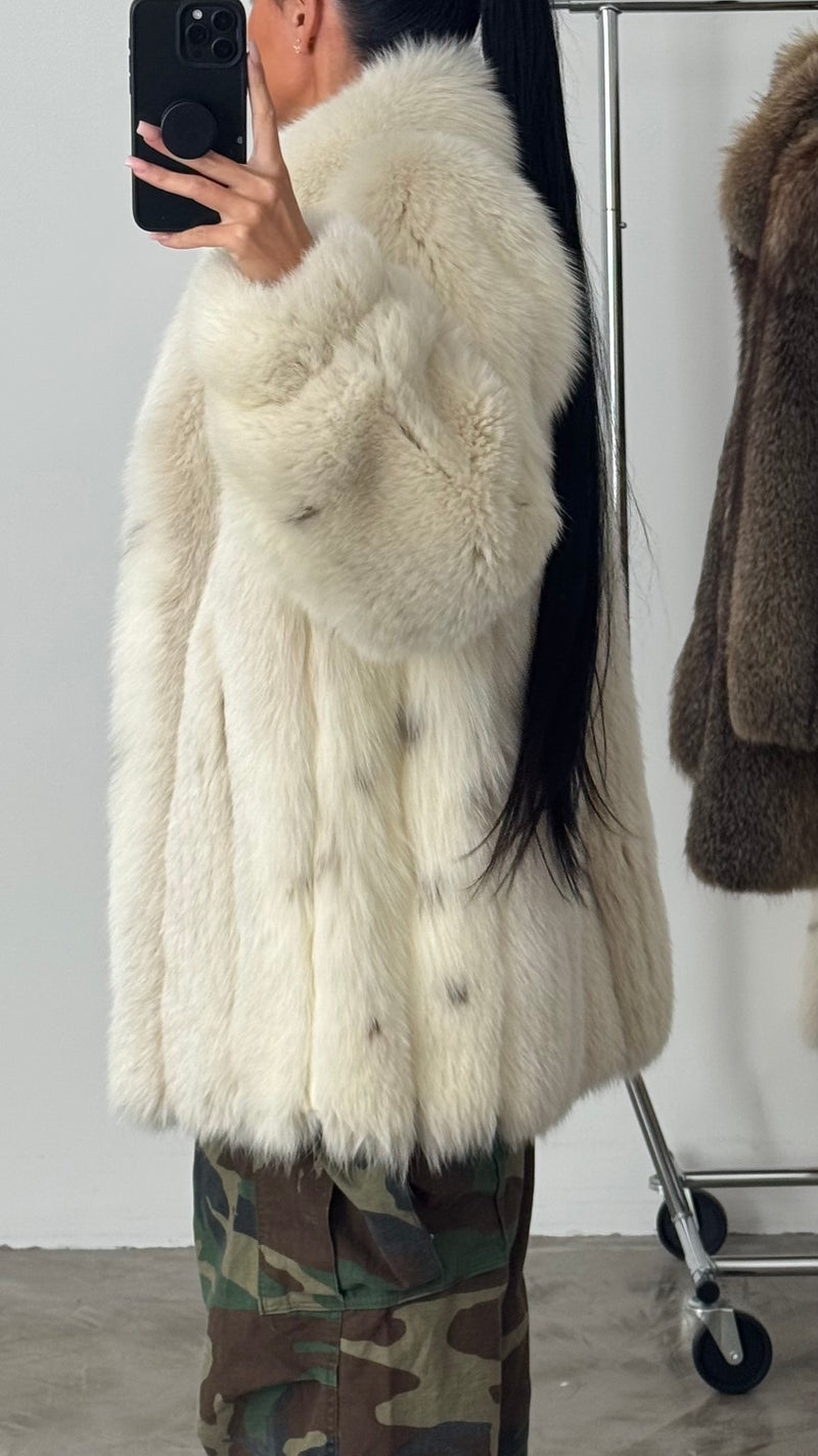 Vintage Fox Fur Coat